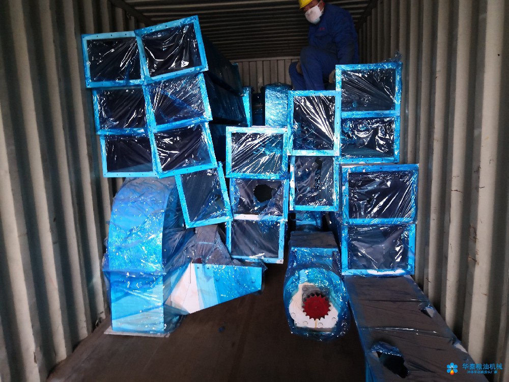 烏茲150T榨油項目發(fā)貨