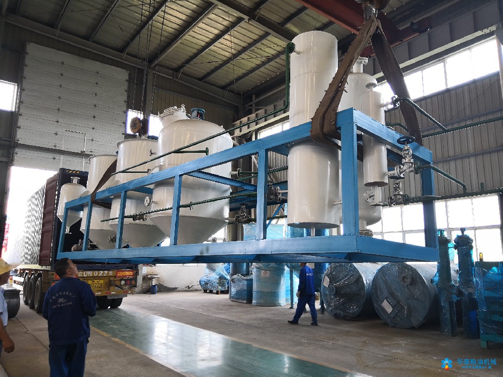 莫桑比克10T榨油、2T精煉機(jī)組項(xiàng)目