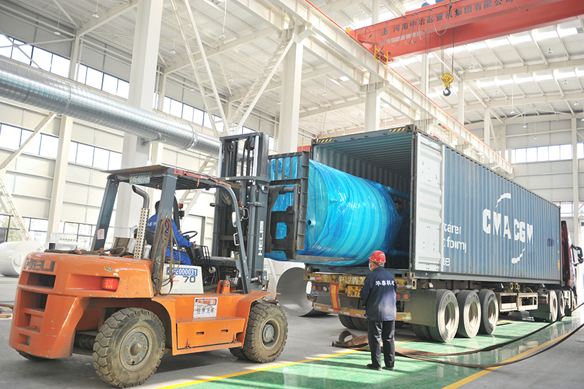 華泰智能裝備集團(tuán)100T/D棕櫚油、大豆油全連續(xù)精煉項(xiàng)目啟運(yùn)委內(nèi)瑞拉