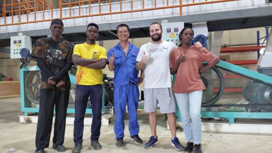 華泰智能裝備承建多哥100T/D大豆膨化榨油成套設(shè)備項目成功交付